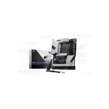 Placa Base Msi Pro Z790-A Max Wifi, Intel Z790, Lga1700, Hdmi, Dp, Atx, Alto Rendimiento PRO Z790-A MAX WIFI