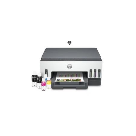 Impresora Multifunción Hp Smart Tank 720 Inalámbrica, 4800 Dpi, 23 Ppm En Negro, Escáner A Color 6UU46A#AKY-R