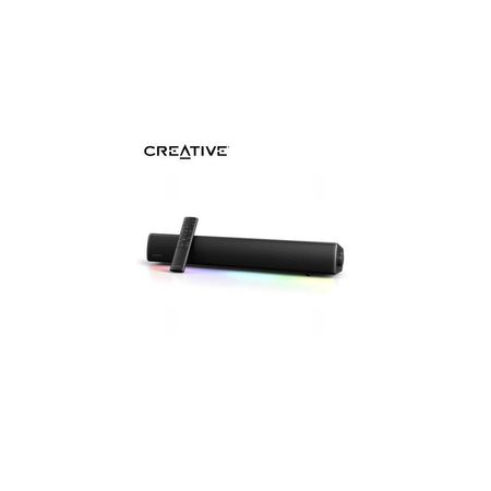 Parlante Creative Gs5 Gaming Sound Bar Rgb 60W Bluetooth Usb-C, Color Negro, Potente Sonido Envolve 51MF8470AA000