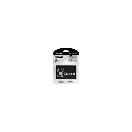 Kingston Kc600 Ssd 1Tb, Sata Iii 6Gb/S, Alta Velocidad Y Rendimiento Confiable Para Tu Pc SKC600/1024G