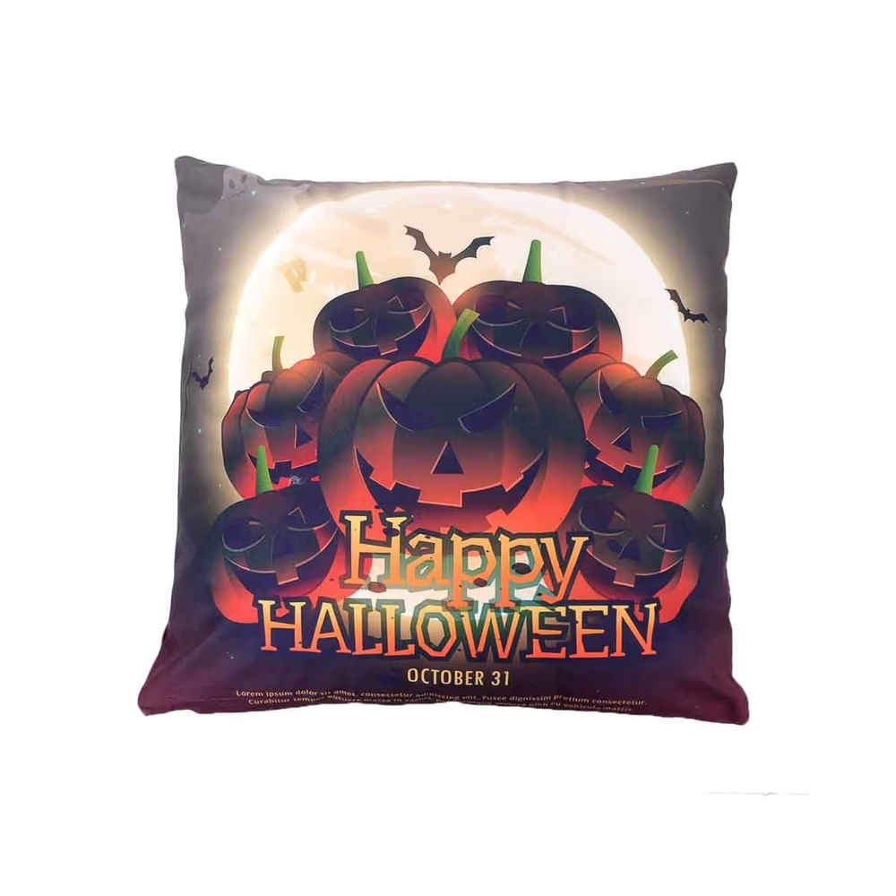 Cobertor cojin de halloween MULTICOLOR