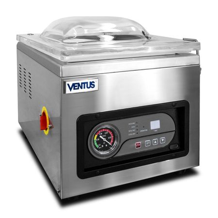 Sellador al Vacío Ventus VSV300 Gris de Acero Inoxidable