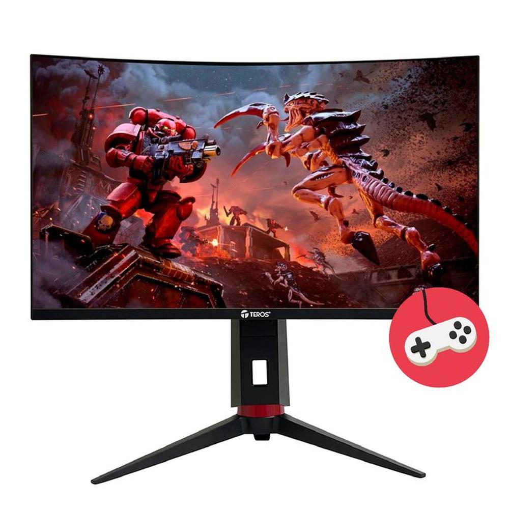Monitor Teros 27"", VA, Curvo, 180 Hz FHD, HDMI / DP / FREESYNC /VESA