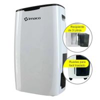 Deshumedecedor Digital Recipiente 3Lt DHE20
