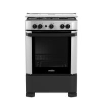 Cocina Gas Mabe CMP6011FG1 24"" Silver 4 hornillas