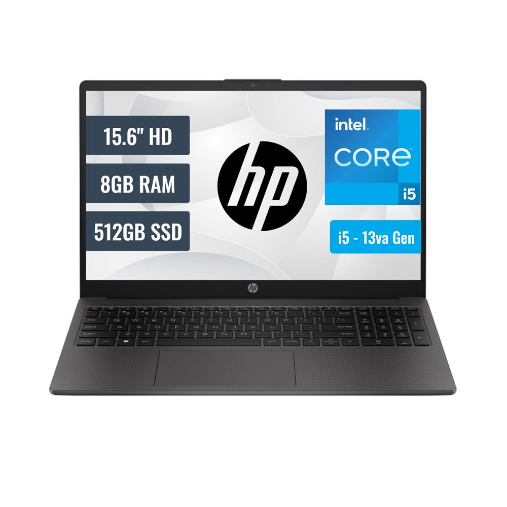 Laptop HP 250 G10 Intel Core i5 1334U 8GB RAM 512GB SSD 15.6 HD FreeDOS B5UU9AT