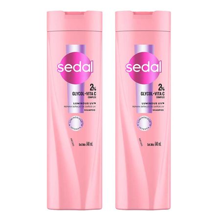 pack-shampoo-sedal-luminous-uv-frasco-340ml-2un