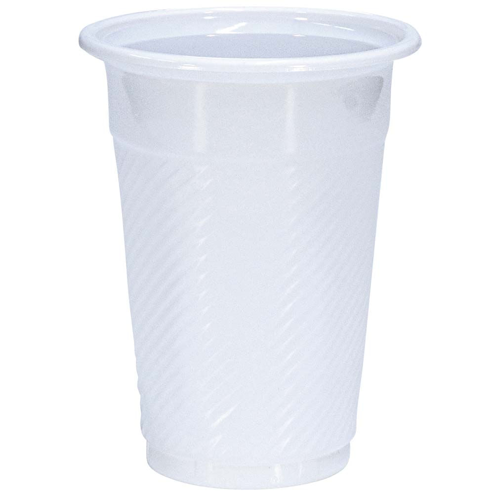 Vaso ALFA PP Blanco 8.5Oz Paquete 25un