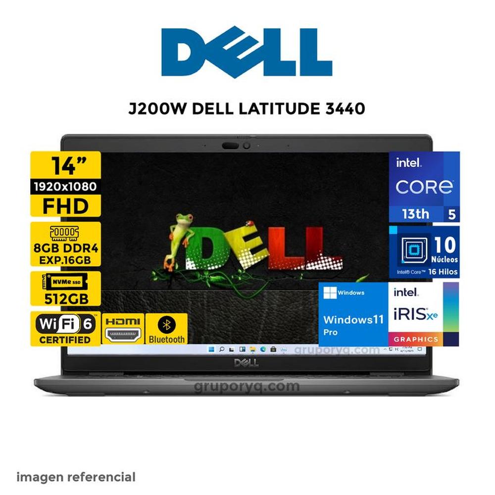 Laptop DELL LATITUDE 3440 Intel Core I5-13TH 8GB 512GB Windows 11Pro