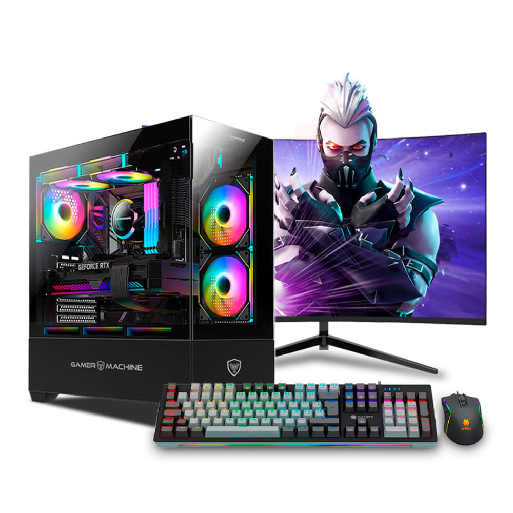 PC GAMER DRACO BLACK BLUE CORE ULTRA 7 265KF 32GB 1TB 27"" RTX5060 8GB MI PC LISTA MIPCLISTA