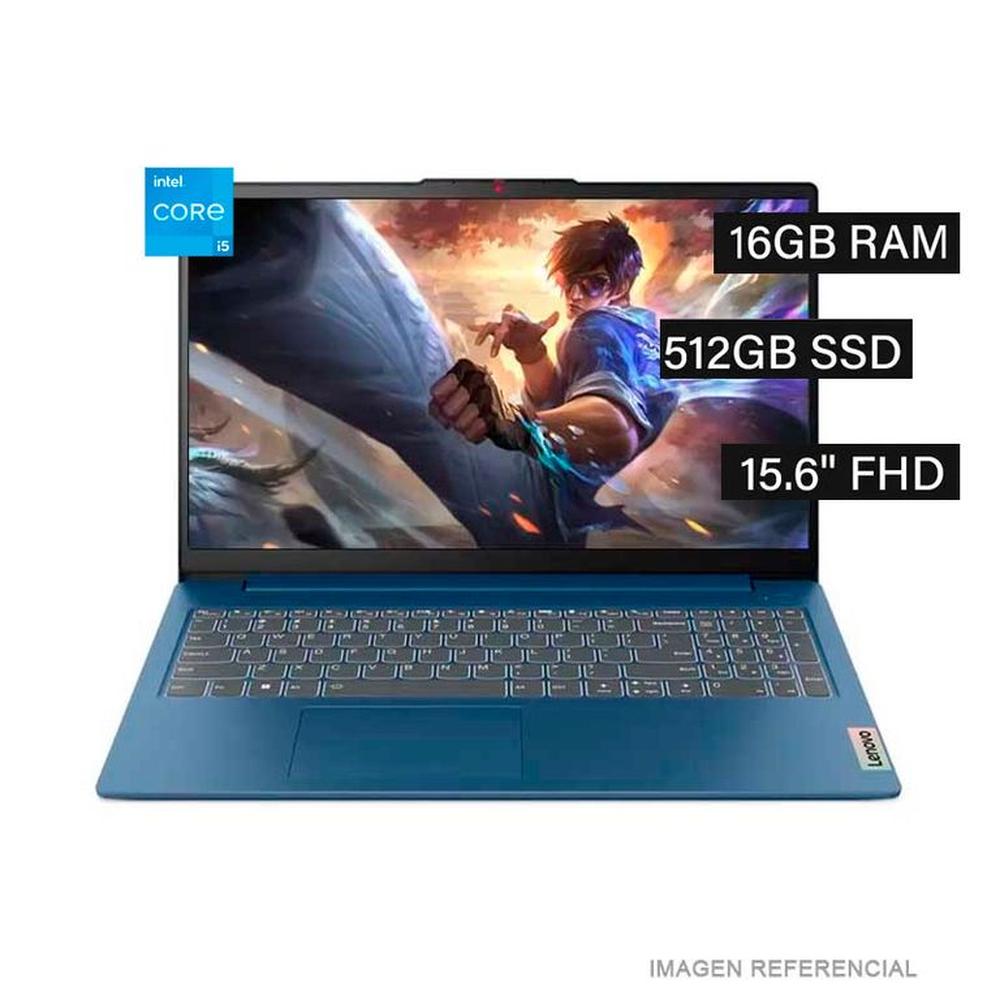 LAPTOP LENOVO IDEAPAD SLIM 3 15IAH8 I5-12450H/16GB//512SSD/15,6""/FREEDOS