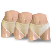 Pack x3 Truzas Bikini Monina Beige