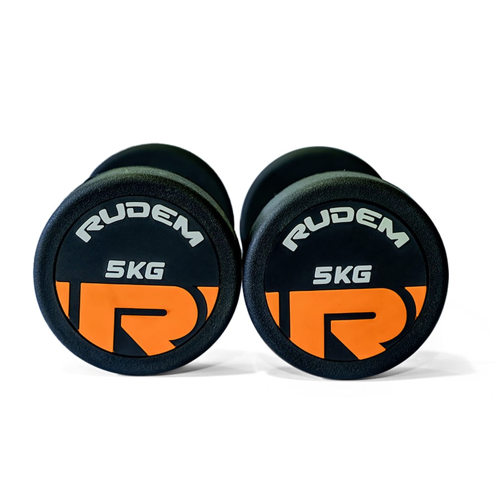 Mancuernas Redondas Rudem 5 Kg Par