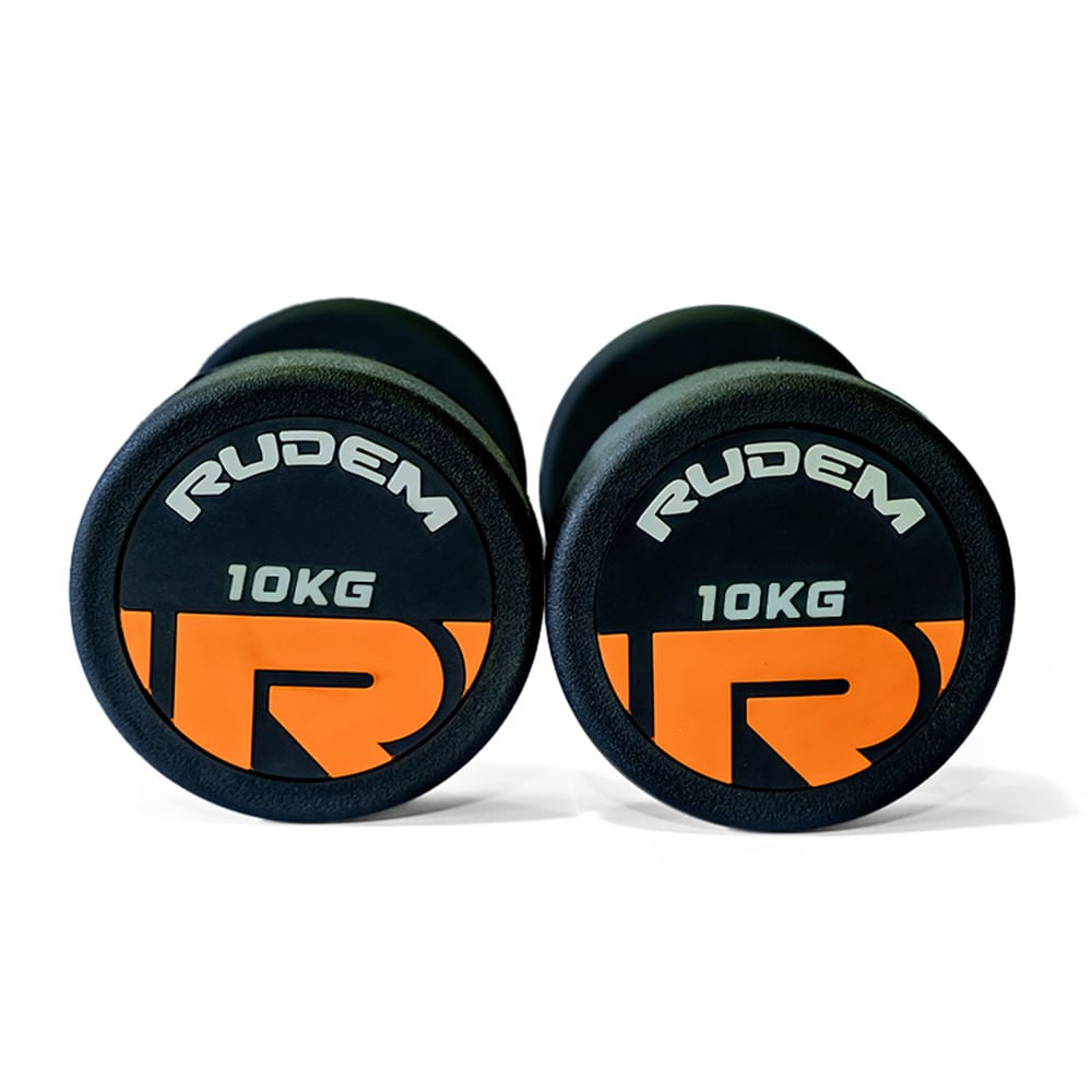 Mancuernas Redondas Rudem 10 Kg Par