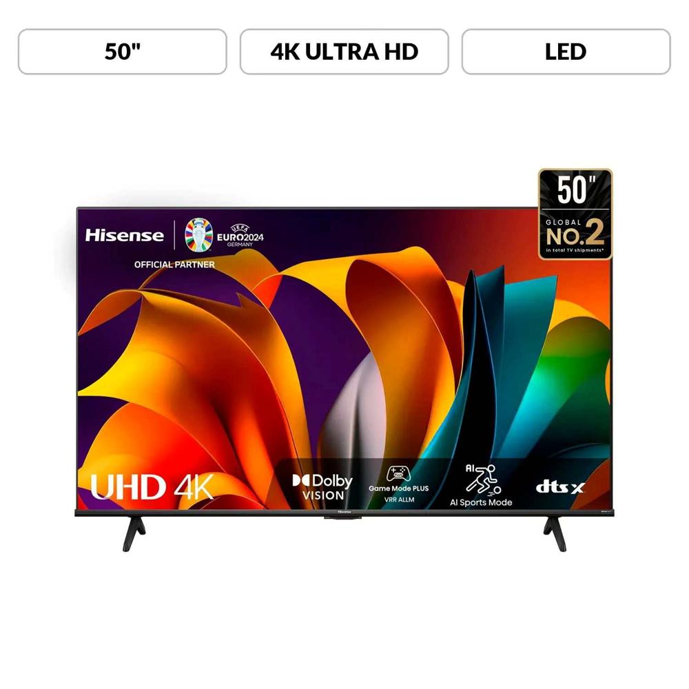 Televisor Hisense 50 UHD 4K Smart Tv 50A6N 2024