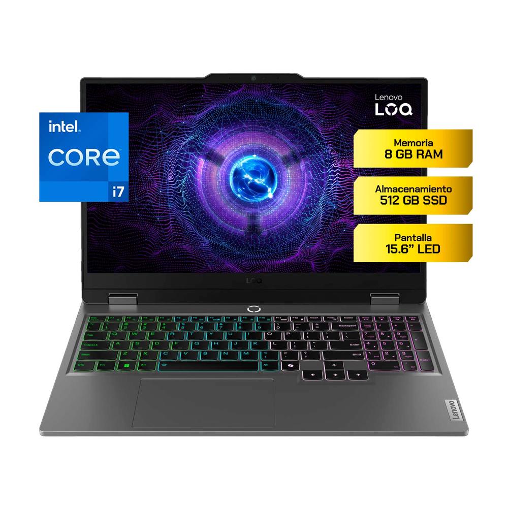 Laptop Lenovo LOQ 15IRX9 Intel Core i7 16GB 512GB SSD RTX 4050 6GB 15.6"" FHD 144Hz