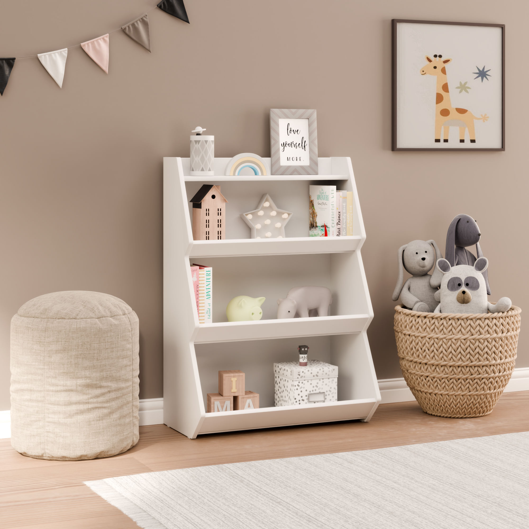 Organizador Infantil 3 Niveles Blanco