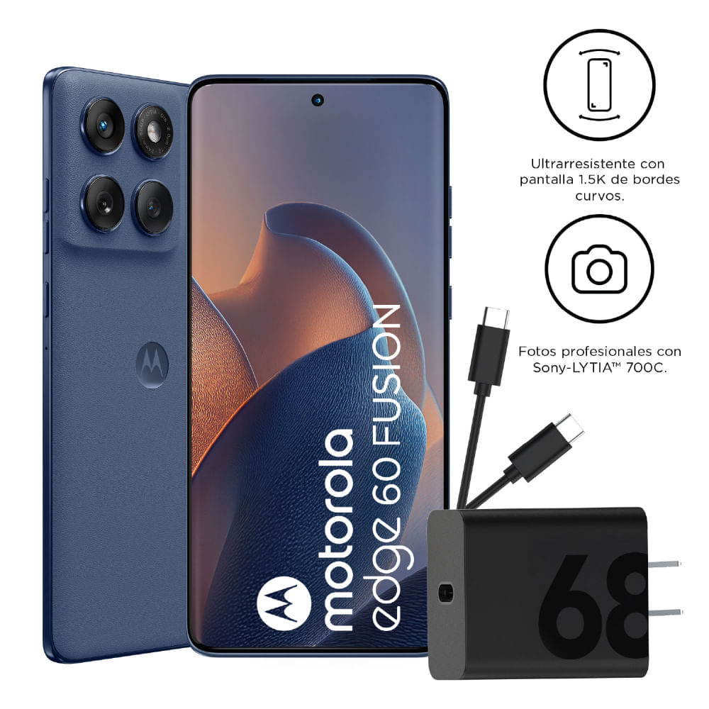 Celular Moto EDGE 60 FUSION 8+256 Azul