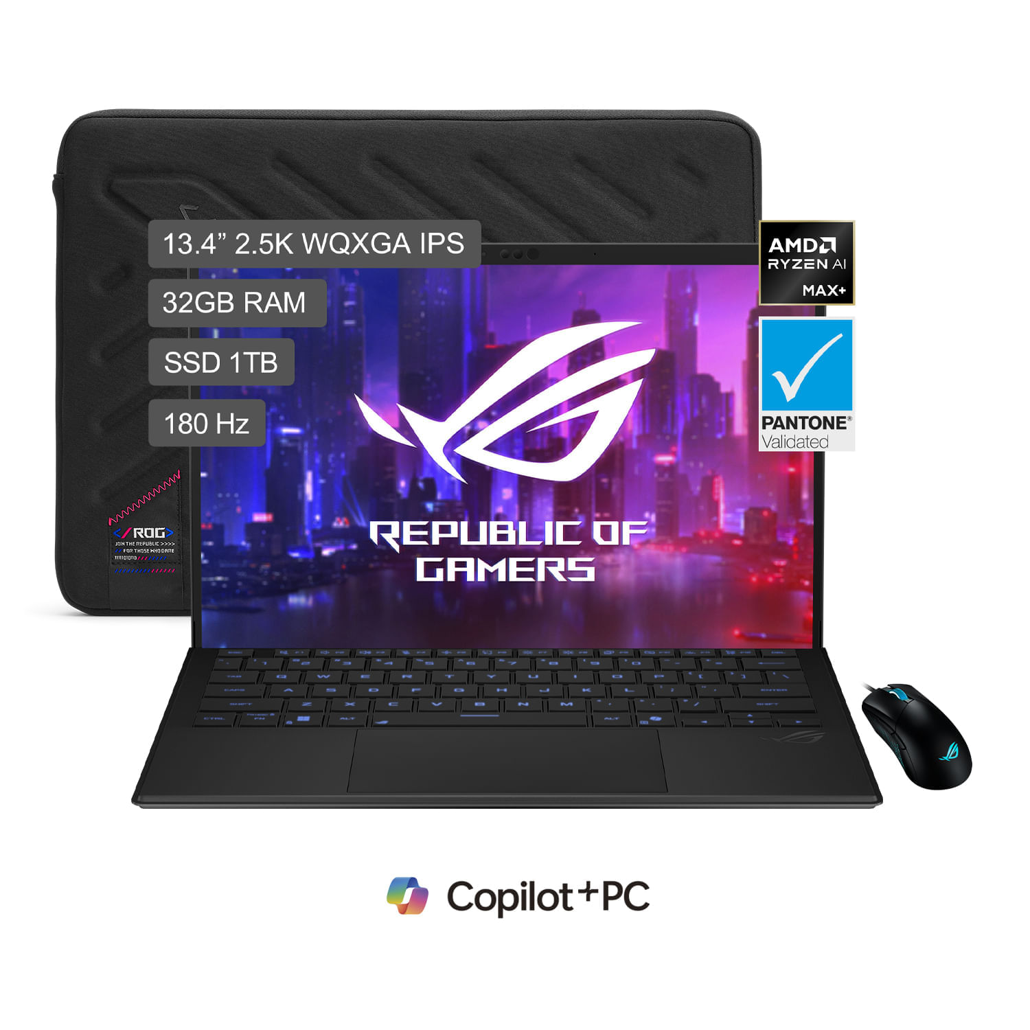 Laptop ASUS ROG Flow Z13 AMD Ryzen AI MAX+ 395 13.4"" Touch 1TB SSD 32GB RAM