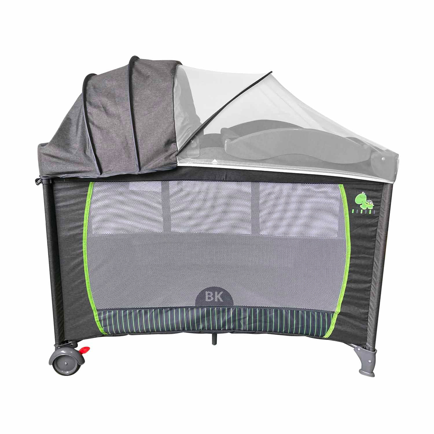 Cuna Corral Baby Kits Roma Gris