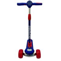 Scooter Calamar Oxie Pro Bluetooth Azul Rojo