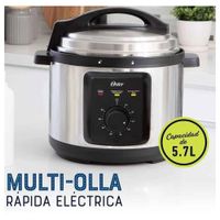 Multi Olla Oster Rápida de Presión Eléctrica Manual 57L CKSTPCEC57M