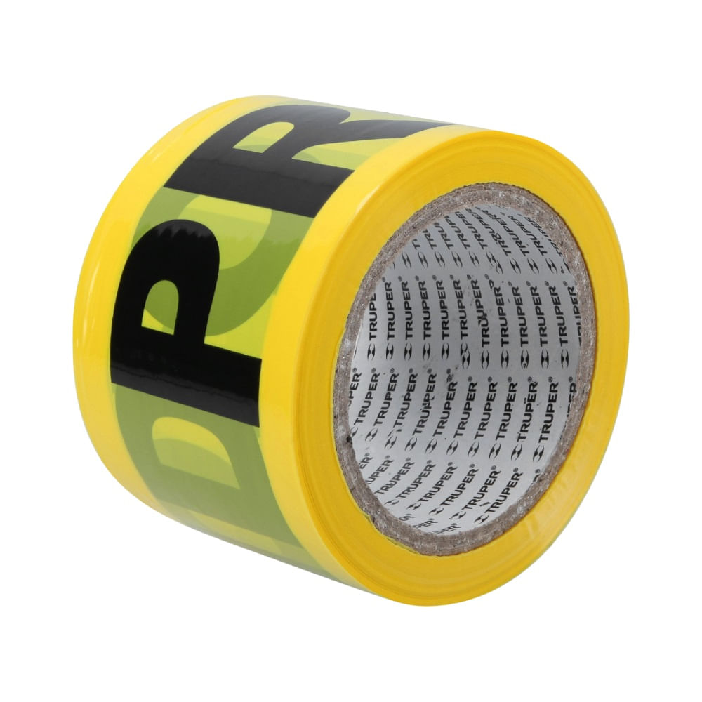 Rollo cinta delimitadora Prohibido de 100m Truper CIDE-103