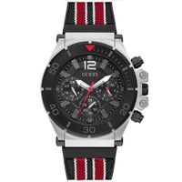 Reloj Guess Pilot GW0415G1 Multifuncional Acero Inoxidable Correa Silicona y Nylon