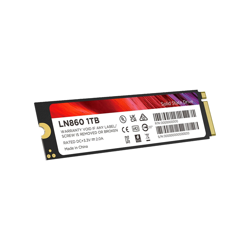 Lenovo LN860 SSD de 1TB M.2 2280 PCIe Gen 3 x4 NVMe 1.4 - Almacenamiento rápido y potente