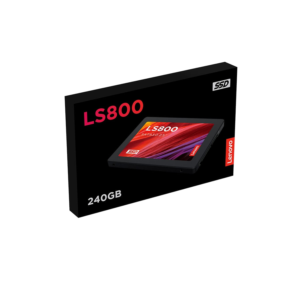 Disco sólido Lenovo LS800 de 240GB SATA III 2.5"" - Alta velocidad y fiabilidad para tu PC