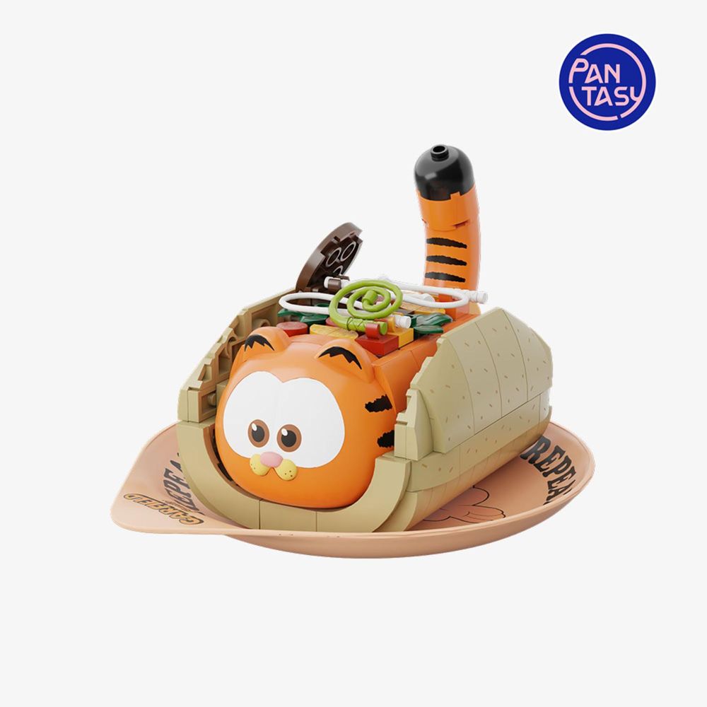 Garfield Comida Taco Bloque Armable 178 Piezas