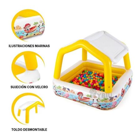 Piscina hinchable infantil acuario