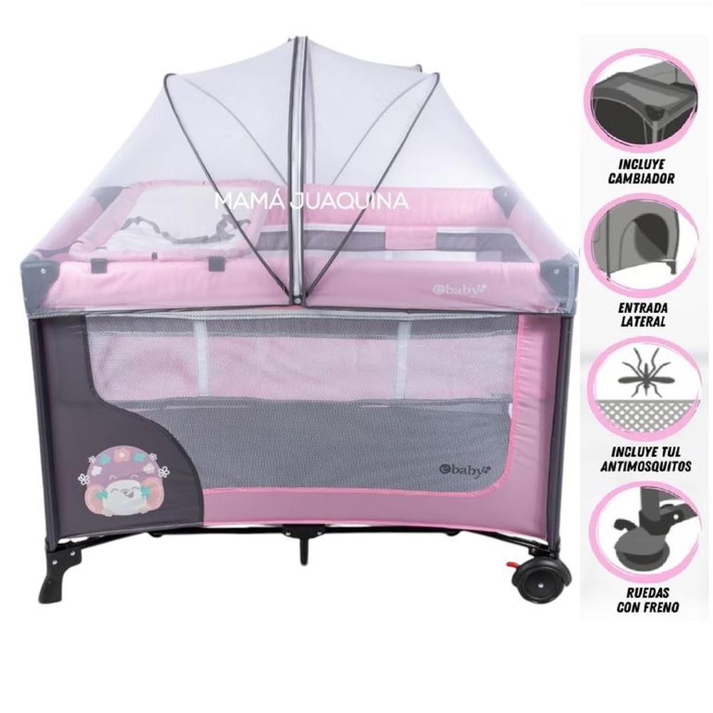 CUNA CORRAL DE LUJO  LUUBORN  EDICIÓN LIMITADA AZUL