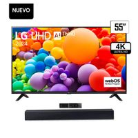 TELEVISOR LG 55 4K SMART TV UHD 55UT7300 + SOUNDBAR