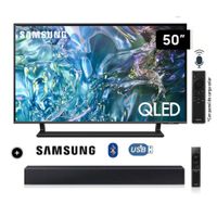 Televisor Samsung QLED Tizen OS Smart Tv 50 4K QN50Q65DAGXPE + Soundbar HW C400