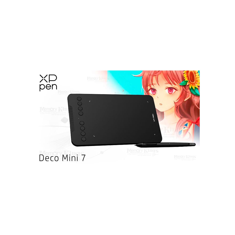 Tableta XP-Pen Deco Mini 7 V2: versátil, portátil y perfecta para ilustración digital