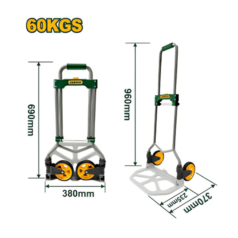 Carretilla de Mano Plegable Capacidad 60Kg JDWB9A06