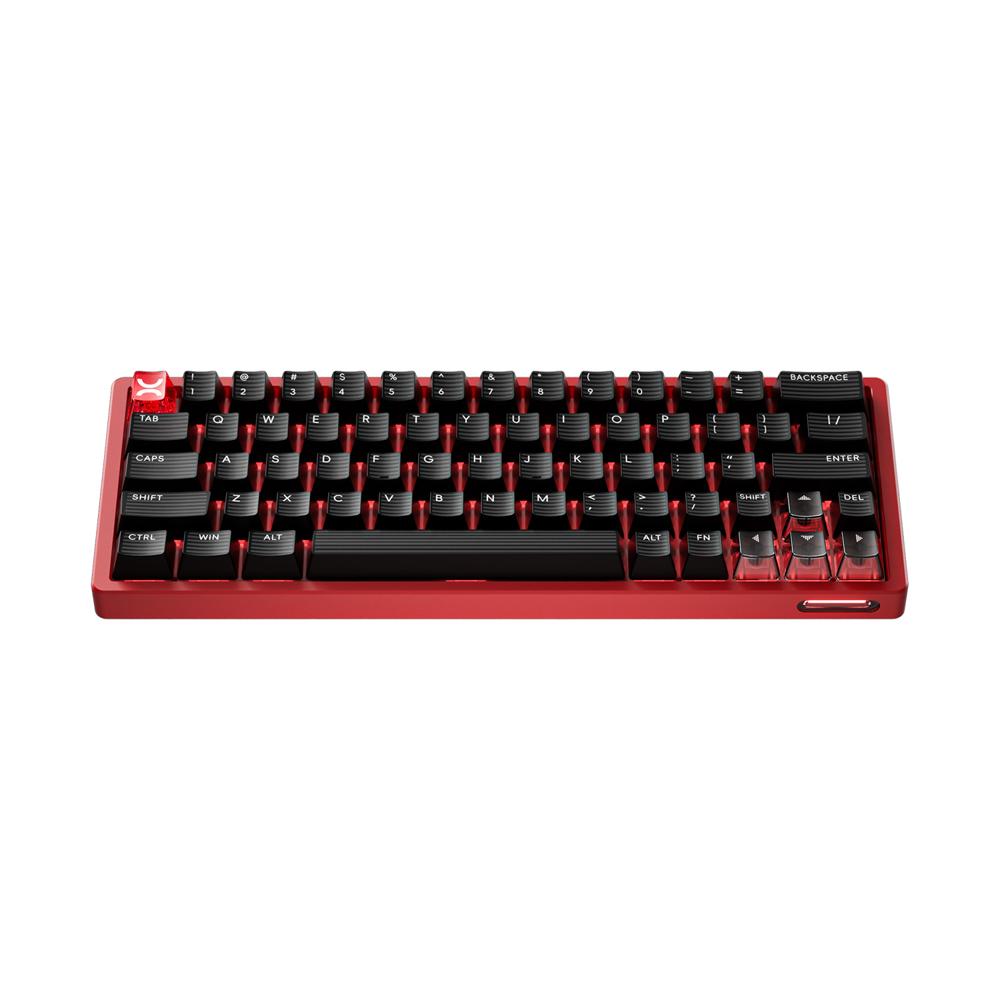 Teclado Gamer Magnetico Us USB-C Scyrox Xpunk63 Negro