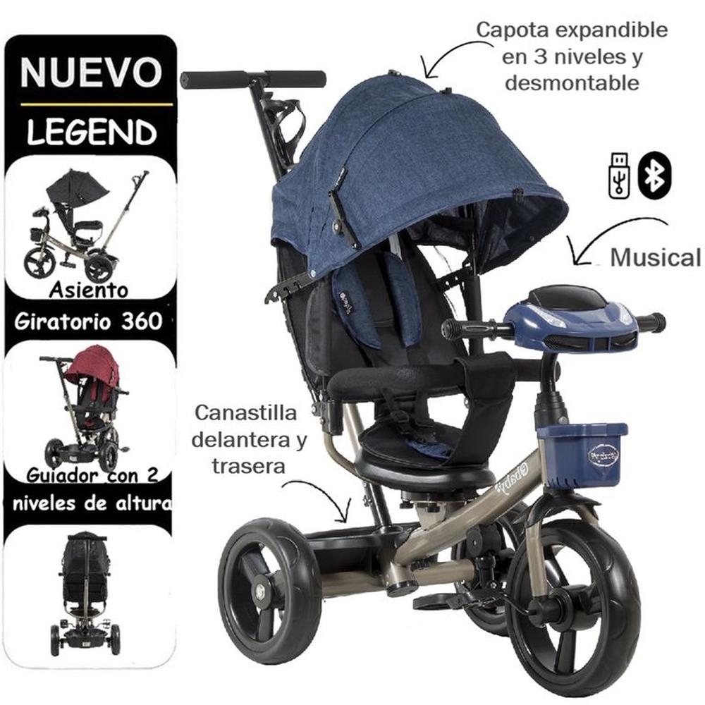Triciclo con USB Legend EB362 Ebaby AZ