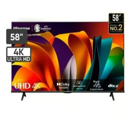 Televisor Hisense 58 Pulg. LED Smart VIDAA Tv UHD 4K 58A6N (2024)