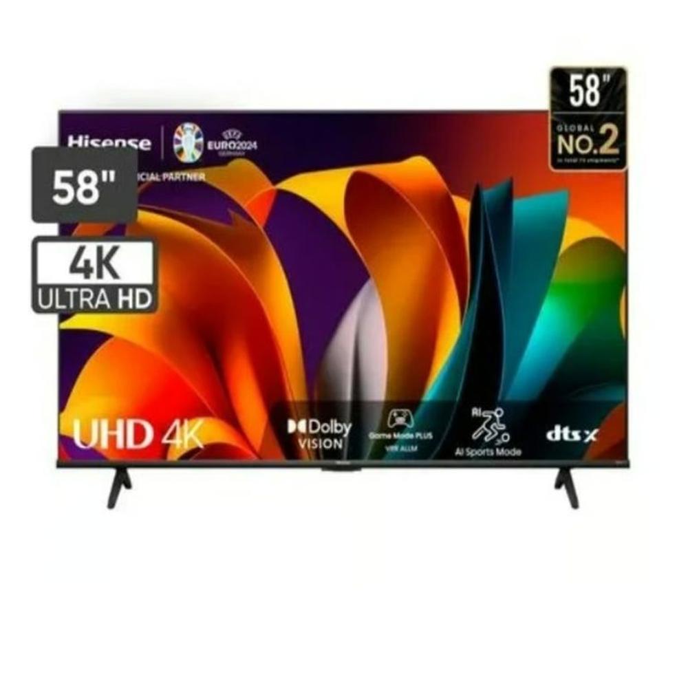 Televisor Hisense 58 Pulg. LED Smart VIDAA Tv UHD 4K 58A6N (2024)