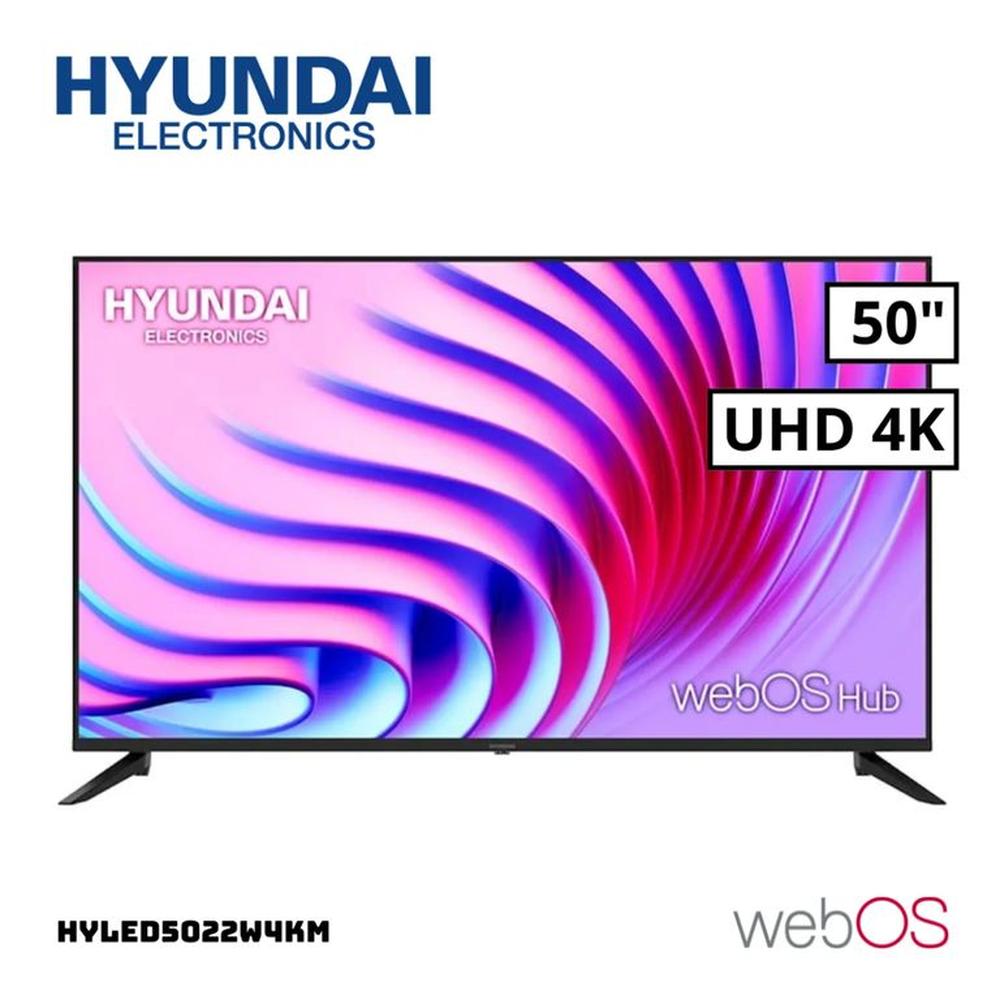 TELEVISOR HYUNDAI 50 SMART TV WEBOS HUB 4K UHD LED - HYLED5022W4KM
