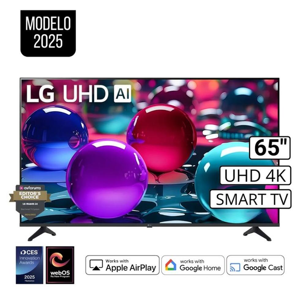 Televisor 65 Lg Uhd 4k Thinq Ai 65ua7300psb 2025
