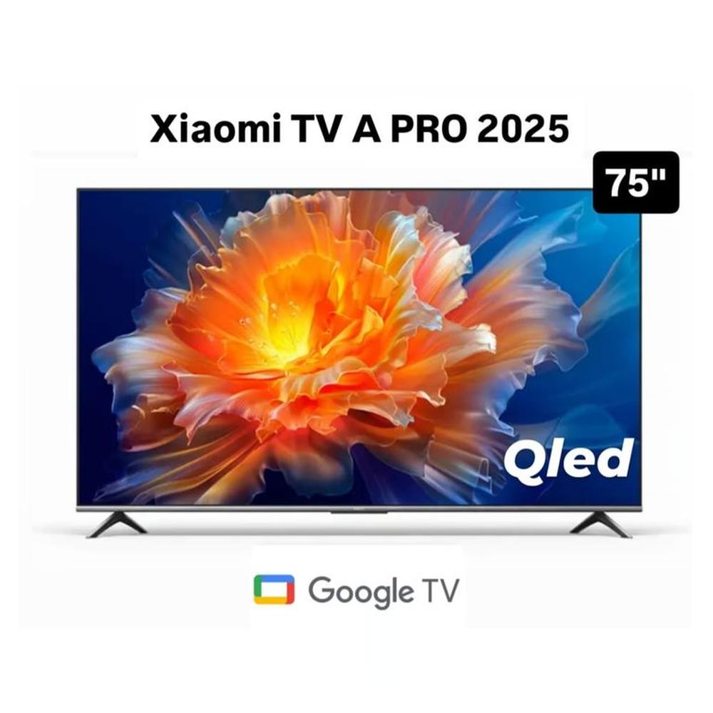 Televisor XIAOMI TV A PRO 75'' 2025 4K UHD Tecnología QLED