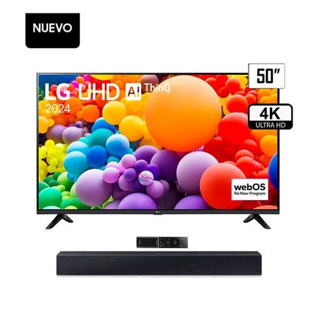 TELEVISOR LG 50 4K SMART TV UHD 50UT7300.+ SOUNDBAR