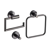 Set de Accesorios de Baño Orange 3 Piezas Classic Grafito