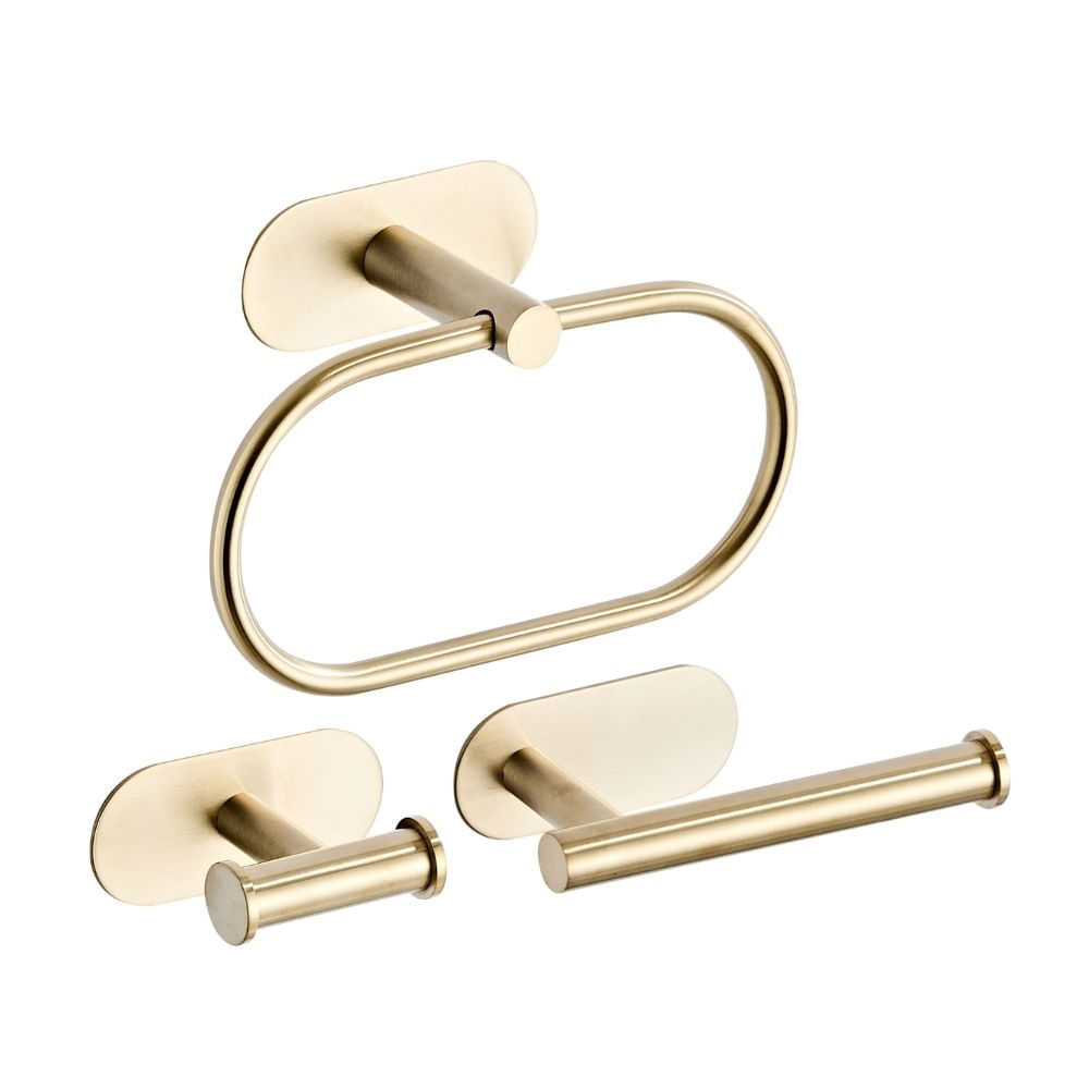 Set de Accesorios de Baño Orange 3 Piezas Contempo Dorado