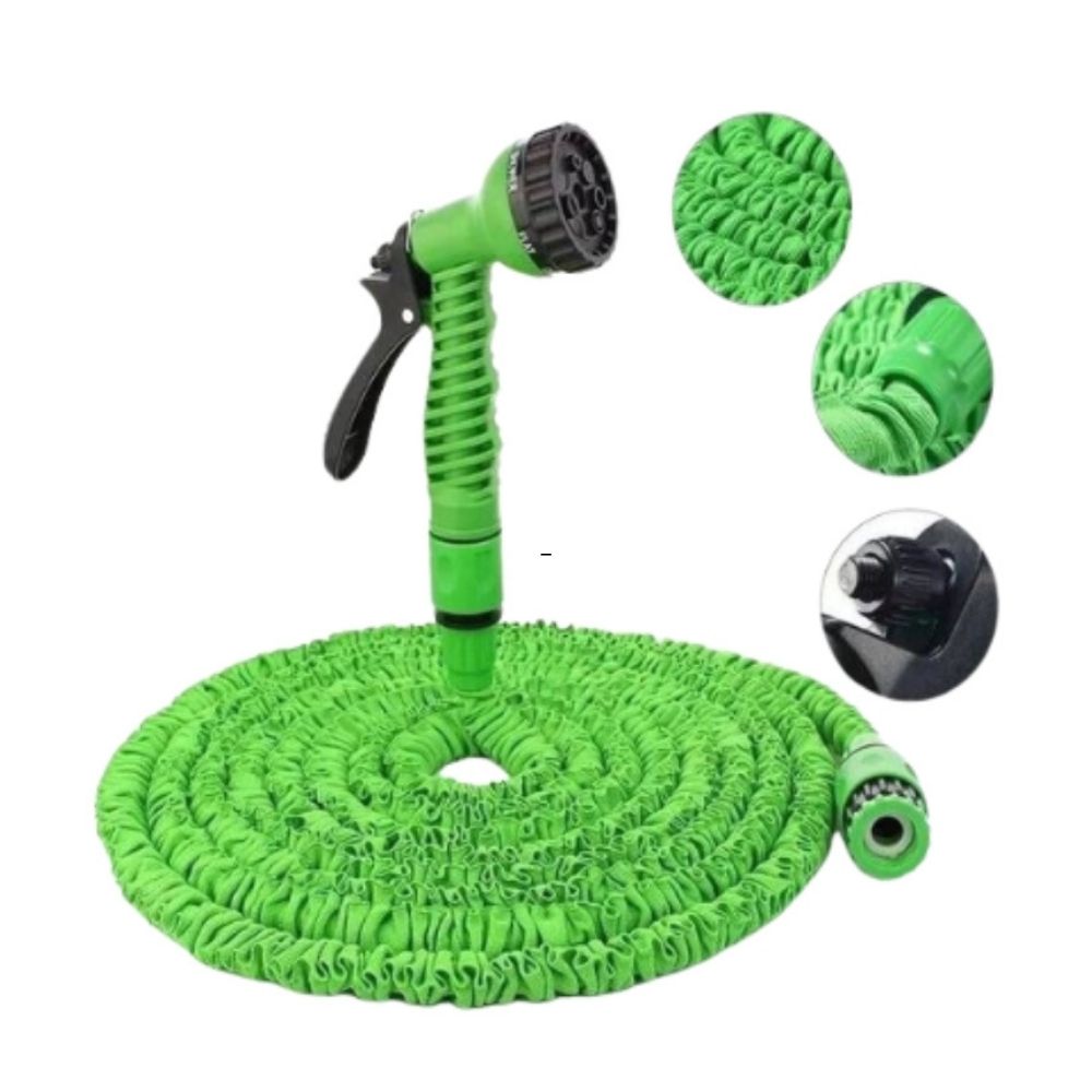Manguera de riego expansible para jardín 30m Green Supply