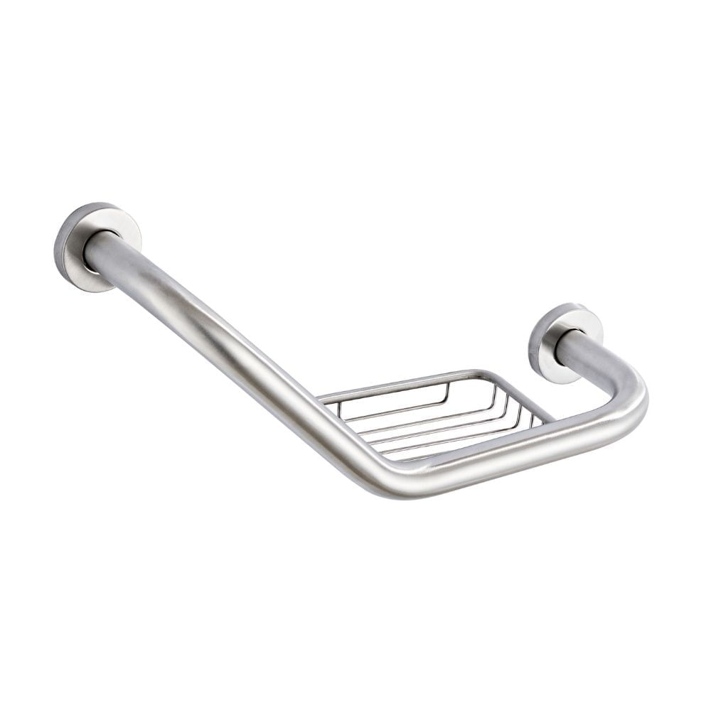 Barra de Seguridad Orange Brazo 40cm + Jabonera Silver