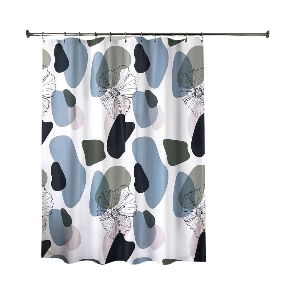 Cortina de ducha Peva 180x180cm Flowers